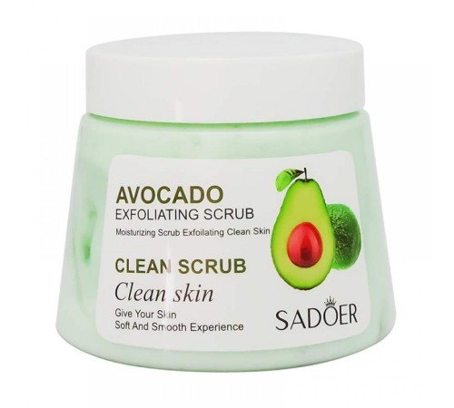 Скраб для тела Sadoer Avocado, 250g, Для Тела