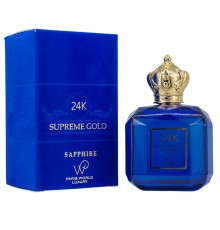 Lux Paris World Luxury 24K Supreme Gold Sapphire,edp., 100ml