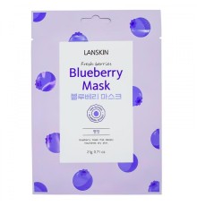 Маска для лица с 'экстрактом голубики Lanskin Bluberry Mask