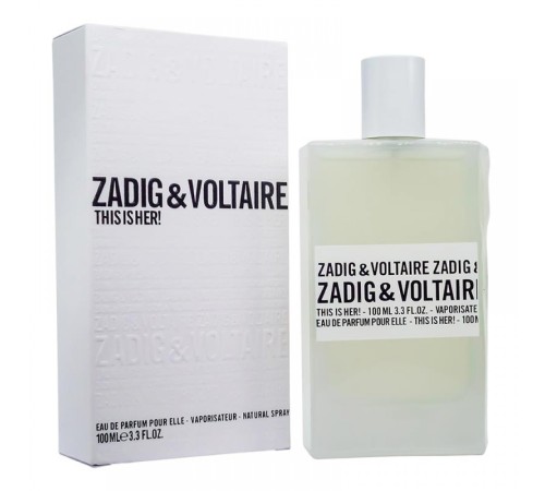 Евро Zadig & Voltaire This Is Her,edp., 100 ml, Парфюмерия ЕВРО