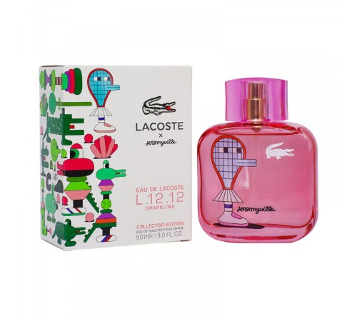 Lacoste L.12.12 Sparkling Collector Edition Pour Femme x Jeremyville,edt., 90ml, Женская парфюмерия 50-125 мл