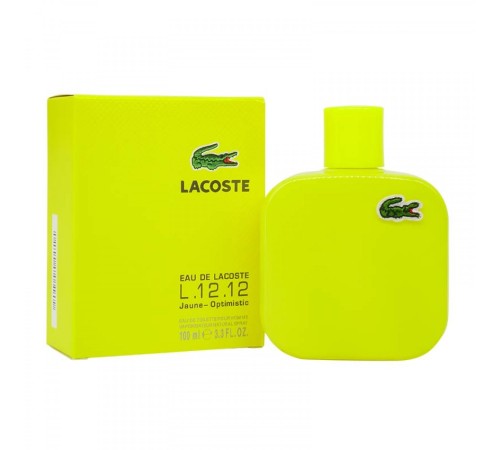 Lacoste Eau De Lacoste L.12.12 Jaune Optimistic, edt., 100 ml, Мужская парфюмерия 50-125 мл