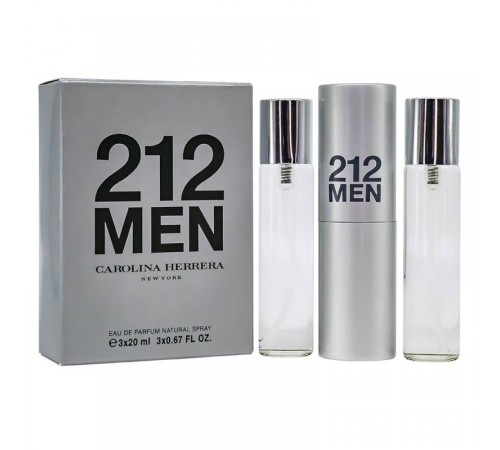 Carolina Herrera 212 Man, edt., 3*20 ml, Наборы духов