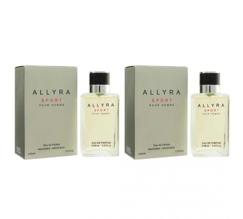 Набор Allyra Sport Pour Homme, 2*65 ml, Наборы 2 по 50 мл