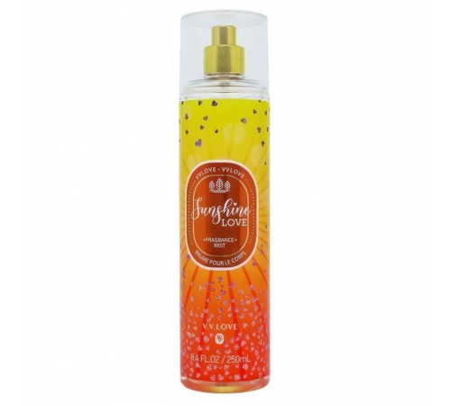 Спрей для тела V.V.Love Fine Fragrance Sunshine Love, 250ml, Для Тела