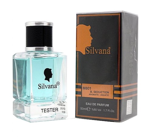 Silvana 801 (Antonio Banderas Blue Seduction Man) 50 ml, Номерная парфюмерия