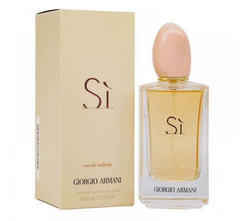 Giorgio Armani Si Woman, edt., 100 ml, Парфюмерия 50-125 мл