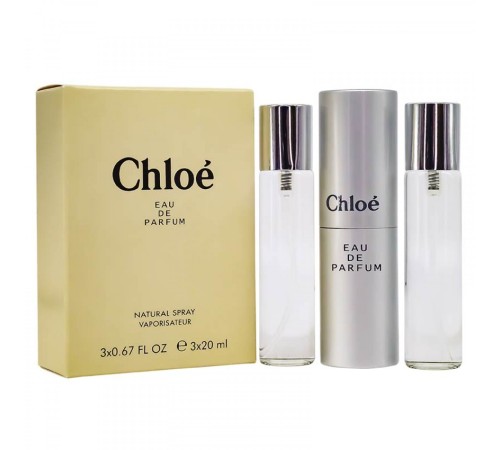 Chloe Chloe Eau de Parfum 3*20 ml, Набор духов 3 по 20 мл