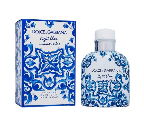 Евро Dolce & Gabbana Light Blue Summer Vibes Pour Homme,edt., 125ml