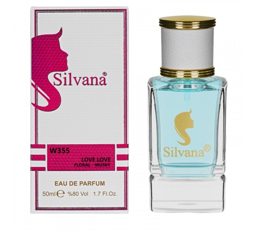 Silvana W-355 (Moschino I Love Love) 50ml, Silvana 50 мл