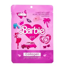 Маска для лица Million Pauline Barbie Girl Collagen ( розовая)