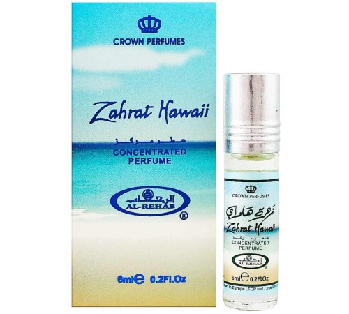 Al-Rehab Zahrat Hawaii, edp., 6 ml, Масляные духи