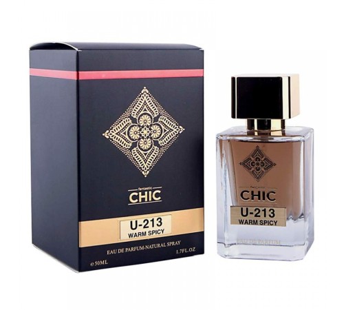 Chic Warm Spicy U-213,edp., 50ml (Tabacco Vanille), Номерная парфюмерия