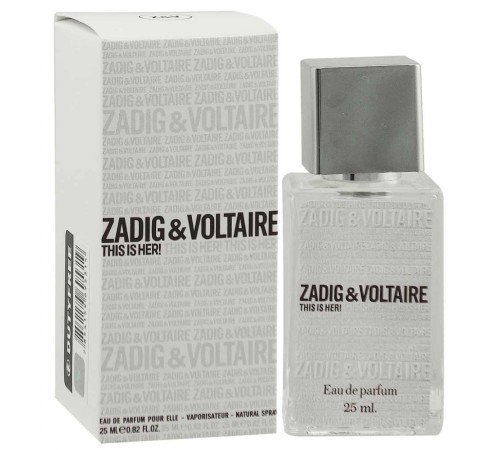 Zadig & Voltaire This Is Her, 25 ml, Мини парфюм