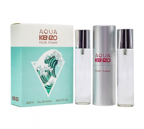 Kenzo Aqua Woman, 3*20ml, Набор духов 3 по 20 мл