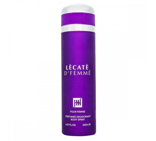 Дезодорант Jackwins Lecate D'Femme, 200ml, Парфюмированные Дезодоранты