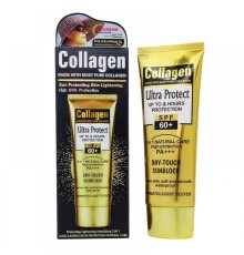 Солнцезащитный крем Collagen Dry Tach Sun Block SPF 60+, 100ml