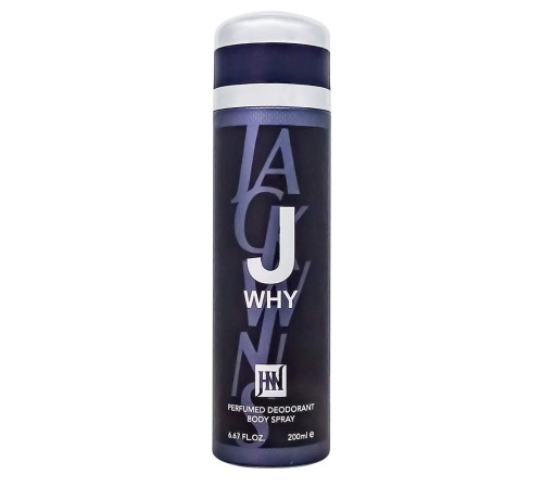 Дезодорант Jackwins J Why, 200ml, Парфюмированные Дезодоранты