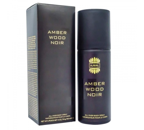 Дезодорант Ajmal Amber Wood Noir, 150ml, Дезодоранты 150 мл