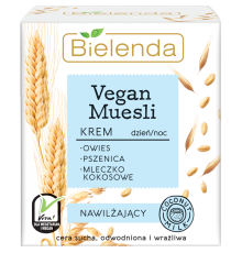 Vegan Muesli Увлажняющий Крем Пшеница+ Овёс+Кокосовое Молоко, 50 мл