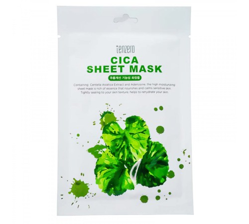 Маска для лица Tanzero Cica Sheet Mask