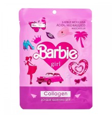 Маска для лица Million Pauline Barbie Girl Collagen ( розовая)