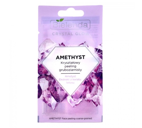 Bielenda Crystal Glow Ametyst скраб 8 mg, Распродажа