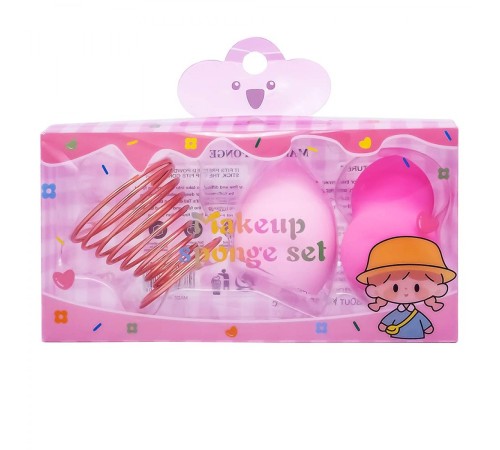 Набор спонжей Makeup Sponge Set 3в1