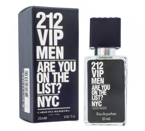 Carolina Herrera 212 Vip Men.edp., 25ml, Мини парфюм