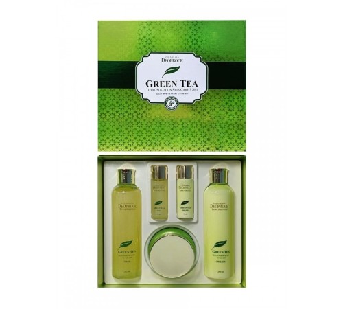 Набор уходовой косметики Deoproce Premium Green tea Total Solution 3 Set., Набор уходовой косметики