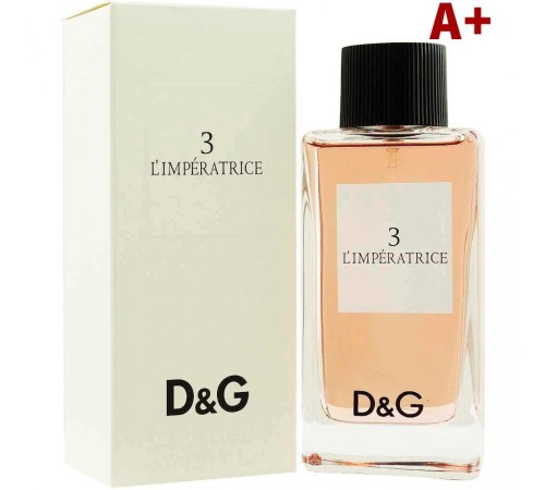 A + Dolce & Gabanna 3 L`imperatrice, edt., 100 ml