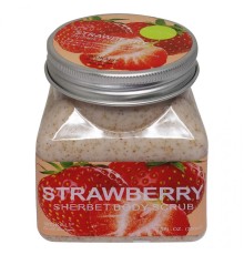 Скраб Wokali Strawberry Sherbet Body Scrub, 350 ml