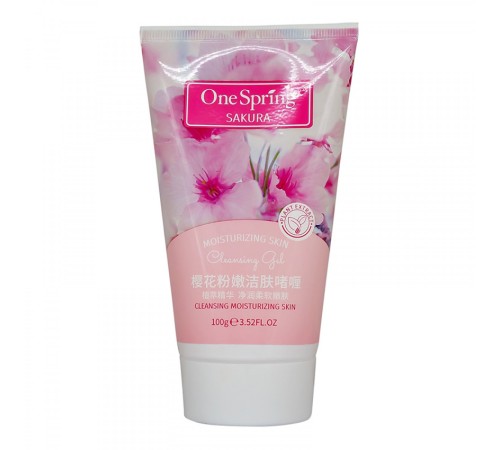 Гель для умывания One Spring Sakura, 100ml, Средства для умывания