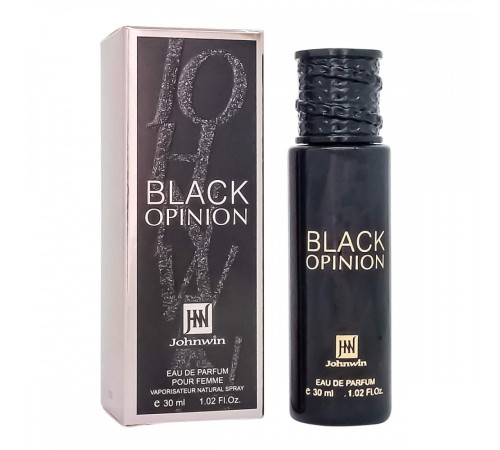 Johnwin Black Opinion,edp., 30ml, Арабские духи (оригинал)