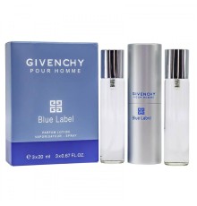 Givenchy Pour Homme Blue Label, 3*20 ml