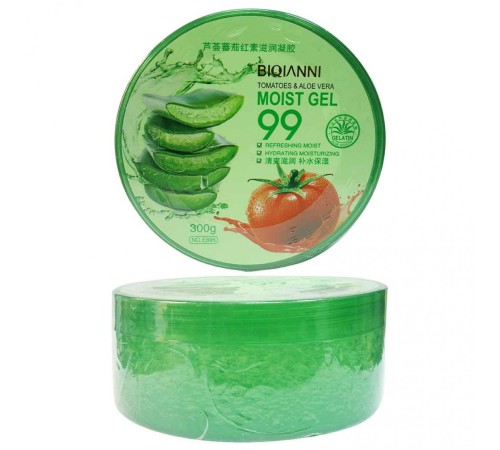 Гель Для Тела Biqianni Moist Gel Tomatoes & Aloe Vera , 300 g, Лосьон для тела