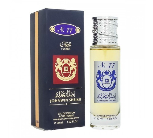 Johnwin Sheikh №77,edp., 30ml, Арабские духи (оригинал)