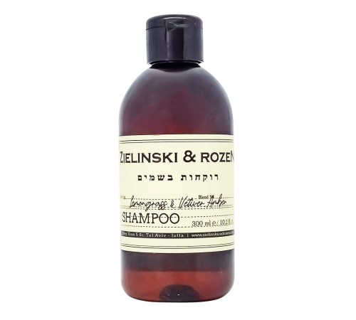 Шампунь Zielinski & Rozen Lemongrass & Vetiver,Amber, 300ml, Для волос