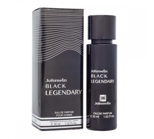 Johnwin Black Legendary,edp., 30ml, Арабские духи (оригинал)