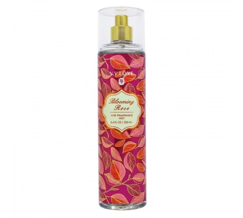 Спрей для тела V.V.Love Fine Fragrance Blooming Rose, 250ml, Спрей для тела