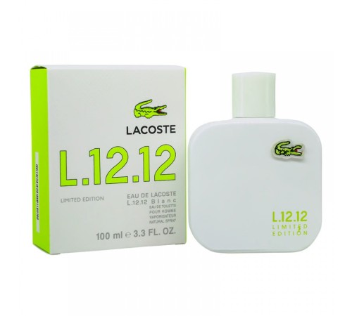 Lacoste Limited Edition L12.12 Blanc, edt., 100 ml, Парфюмерия 50-125 мл