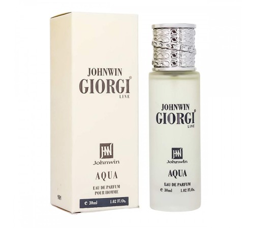 Johnwin Giorgi Aqua,edp., 30ml, Арабские духи (оригинал)