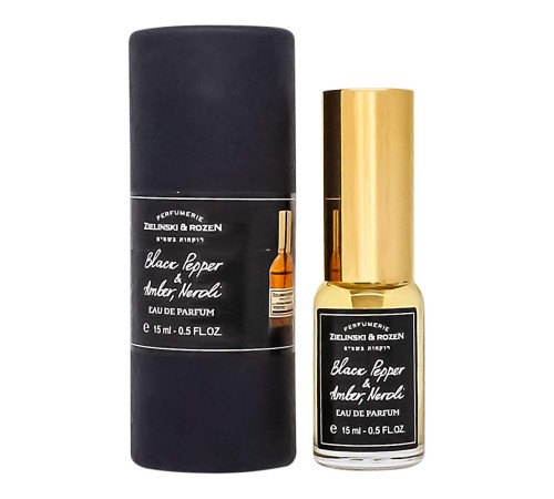 Zielinski & Rozen Black Pepper & Amber,Neroli., edp., 15ml