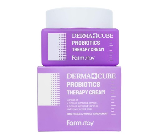 Крем с пробиотиками Farmstay Derma Cube Probiotics Therapy Cream, 50g, Крем Оригинал