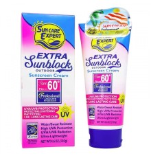 Солнцезащитный крем для тела и лица Sun Care Expert Extra Sunblock SPF60+ РА+++,130 g