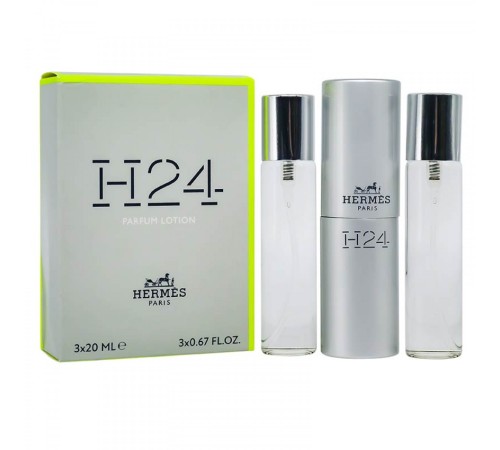 Hermes H 24 Parfum Lotion, 3*20 ml, Набор духов 3 по 20 мл