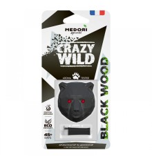 Меловой авто-парфюм на дефлектор 3D Medori Crezy Wild Black Wood