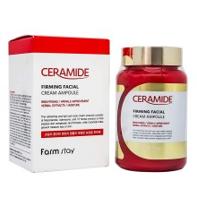 Укрепляющий ампульный крем-гель с керамидами Farmstay Ceramide, 250ml