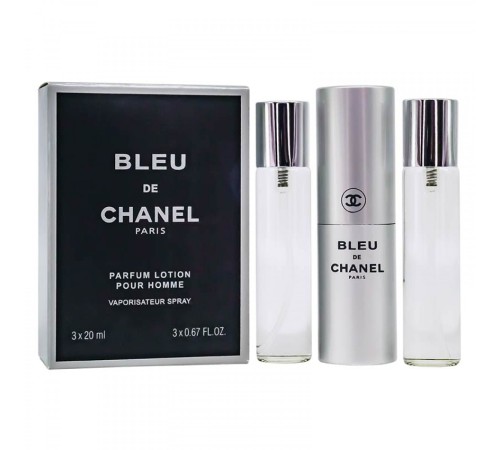 Chanel Bleu De Chanel, 3*20 ml, Набор духов 3 по 20 мл