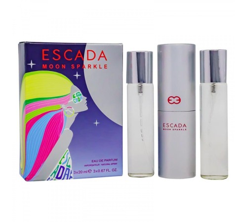 Escada Moon Sparkle, edp., 3*20 ml, Набор духов 3 по 20 мл